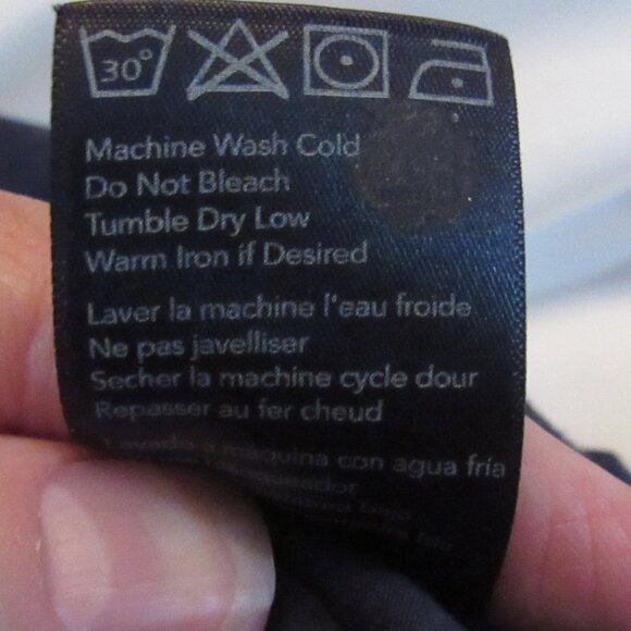 tasc Performance Blue/Cream Bamboo Lightweight Quarter-Zip Size Large EUC - Picture 8 of 8